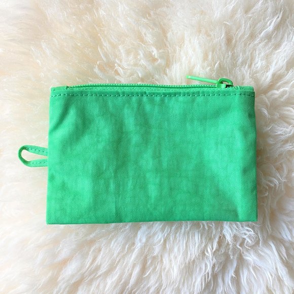 NWOT Baggu Flat Pouch Small - Aloe - Picture 2 of 4